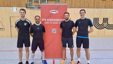 Elite-Seminar für Tiroler Futsal-Schiedsrichter ein großer Erfolg